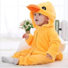 Pijama O Disfraz Infantil Con Polar Animal Enterito