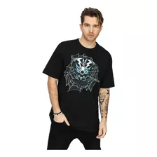 Playera Venom Spiderman Marvel Hombre Camiseta Negra Héroes