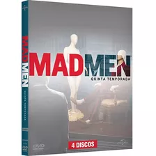 Dvd Box Mad Men 5ª Temporada 4 Discos