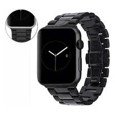 Correa D Acero Case Mate Para Apple Watch Serie 9 45mm Negro