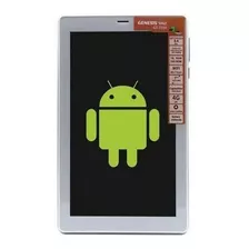 Tablet Genesis Gt-7550 16gb 4g Single Sim Ram 1gb Branco