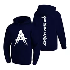 Sudadera Anuel Doble Aa Real Hasta La Muerte Deluxe Llnmp2