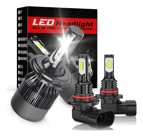 28000lm Kit De Focos Led H4 Luz Alta Y Baja Para Volkswagen