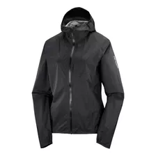 Campera Rompeviento Salomon Bonatti Impermeable 10k Mujer