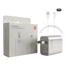 Xiaomi Cargador Turbo 33 Watts Original Usb Tipo C Original