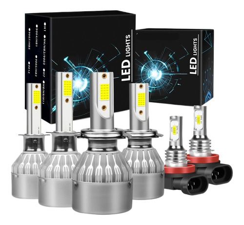 Para Renault Clio 2007-2010 H7 Kit De Bombilla De Faro Led Renault 6