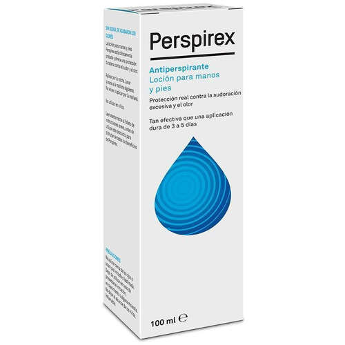 Antitranspirante Roll On Perspirex Loción Antitranspirante Para Manos Y Pies 100 ml