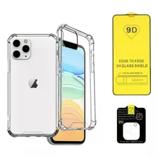 Funda Para iPhone 11 Pro Max Acrigel Golpes Mica Camara