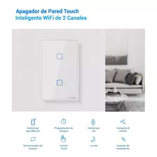 Apagador De Pared Touch On/off Sonoff T2us2c Smart Wifi Color Blanco