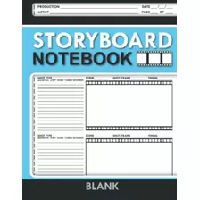 Libro: Storyboard Notebook Em Branco: Modelo De Miniatura 16