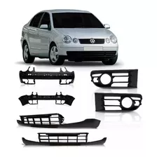 Kit Polo 2003 A 07 Parachoque Dianteiro+grades+spoiler+alma