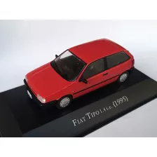 Miniatura Fiat Tipo Carros Inesquecíveis Brasil 1/43