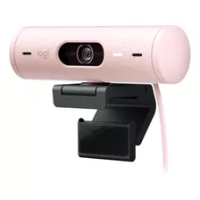 Webcam Full Hd Logitech Brio 500 - Rosa 960-001418