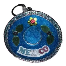 Sombrero Llavero 6 Piezas Recuerdo Mexicano Septiembre