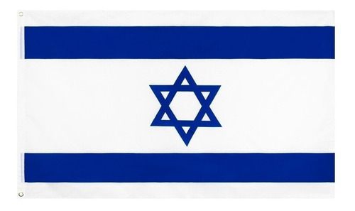 Bandeira De Israel Importada Dupla Face 150x90cm Superior
