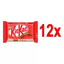 Kitkat Kit C/12 Wafer Chocolate Ao Leite Nestlé 41,5g Oferta