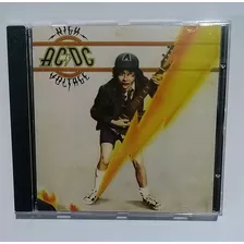 Cd Ac/dc: High Voltage - Lacrado! Versão Do Álbum Estandar