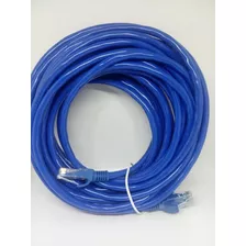 Cable De Red Patch Cord Cat6 10 Metros Azul 