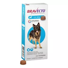 Bravecto Antipulgas E Carrapatos Para Cães De 20 A 40 Kg