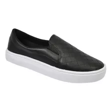 Sapatênis Feminino Slip On Iate Sem Cardaço Confortável 