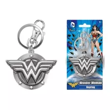 Monogram Dc Comics: Wonder Woman Logo Llavero Metálico