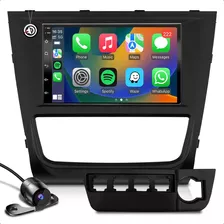 Central Multimidia Android 2gb Gps Wifi Carplay Moldura Câm