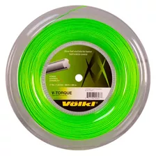 Cuerda Tenis Verde Neon V-torque 1,23 Mm Reel Völkl