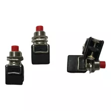 1un Chave Push Button Pulsante 8a 125v 4a 250v Vm 2t Nf