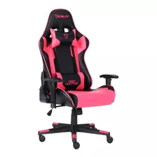 Silla Gamer Ocelot Ogs-03 Con Cojines Inclinable Rosa