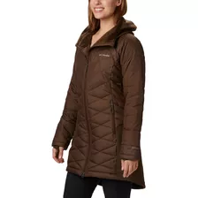 Campera Columbia Heavenly Long Hybrid Mujer (olive Green)