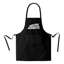 Mandil Arctic Monkeys White (d1276 Boleto.store)