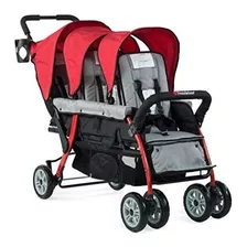 Fundaciones Trio Sport Tandem Stroller.