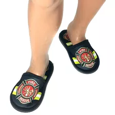 Pantuflas Adulto Bombero Cruz Malta Bomberomania