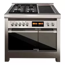 Cocina Morelli Dupplo Gas/eléctrica 6 Hornallas Horno Doble