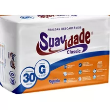 Fralda Adulto Geriátrica Suavidade Classic G 