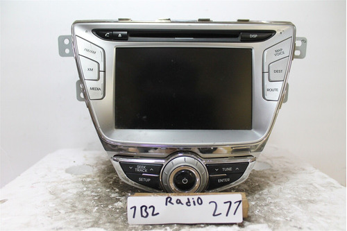 2011-2013 Hyundai Elantra Oem Gps Navigation Radio 96560 Tty Foto 8