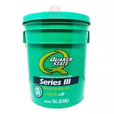 Cubeta Aceite Quaker State Multigrado 15w40 Diesel