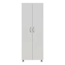 Suporte Organizador Branco 2 Portas P/ Materiais De Limpeza