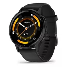 Smartwatch Venu 3 Reloj Garmin Amoled Musica Llamadas 45mm Caja Negro Bisel Negro Diseño De La Malla Quick Release