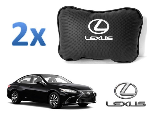 Par Cojines Asiento Emblema Lexus Es 2022 2023 2024  Foto 3