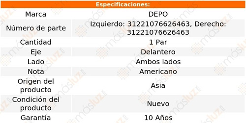 Kit Faros Niebla Jeep Wrangler 07/09 Depo Foto 4