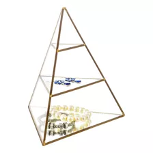 Mygift Caja Organizadora De Joyas Pequena Piramide De Crista