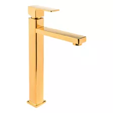 Torneira Bica Alta Banheiro/lavabo/pia Luxo Dourado