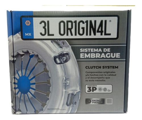 Kit De Clutch 3l 0r1g1n4l Fiat Idea Adventure  1.8l L4 2008 Foto 4