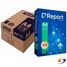 Hojas A4 Report 75gr. Caja De 5 Paquetes Serviciopapelero