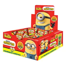 Chiclete Minions Buzzy Tutti Frutti C/100unid - 400g