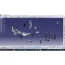 Navio Delphinus Air ( 3d Impressão )