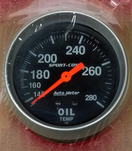 Auto Meter 3441 Temperatura De Aceite Sport Comp