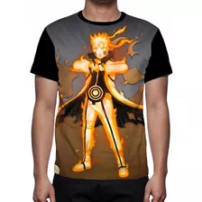 Camisa, Naruto Uzumaki Mod 03 - Frente 