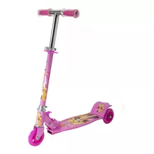 Brinquedo De Menina7 8 9anos Patinete Rosa De Princesas